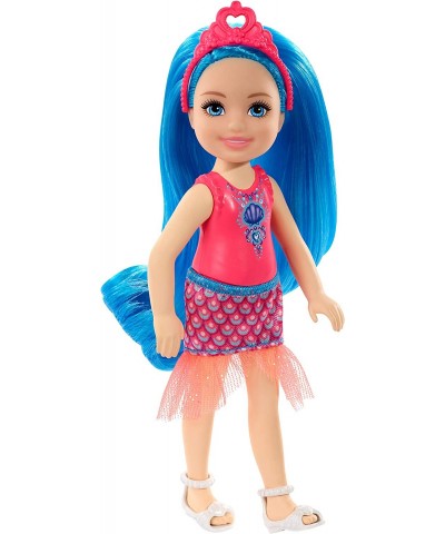 Dreamtopia Chelsea Sprite Doll 7-inch with Blue Hair Wearing Fashion and Accessories Multi (GJJ94) $22.76 Dolls