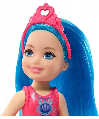 Dreamtopia Chelsea Sprite Doll 7-inch with Blue Hair Wearing Fashion and Accessories Multi (GJJ94) $22.76 Dolls