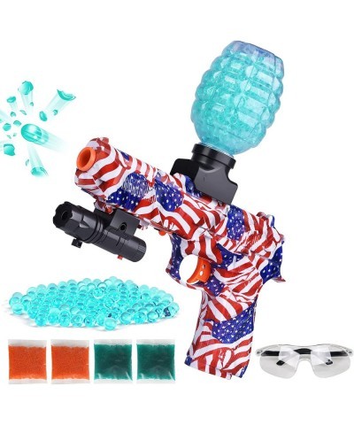 Electric Gel Ball Blaster Water Bead Gun Pistol High Performance Gel Shooter Gun Backyard Fun Outdoor Activities Shooting Gam...