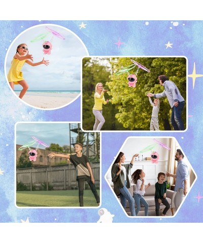 Flying Fairy Toys for Girls Flying Ball Toys Boys Gifts Rechargeable Light Up Ball Drone Infrared Induction Helicopter with D...