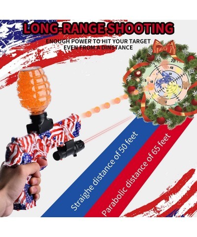 Electric Gel Ball Blaster Water Bead Gun Pistol High Performance Gel Shooter Gun Backyard Fun Outdoor Activities Shooting Gam...