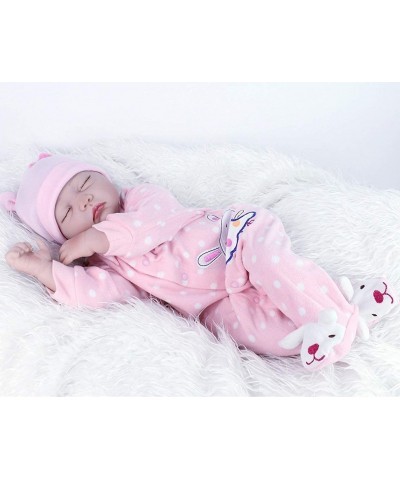 Reborn Baby Girl Dolls Clothes 22 Inch Pink Rabbit Clothing Outfits Sets Reborn Doll Baby Girl Accessories for 20-22-23 Inche...