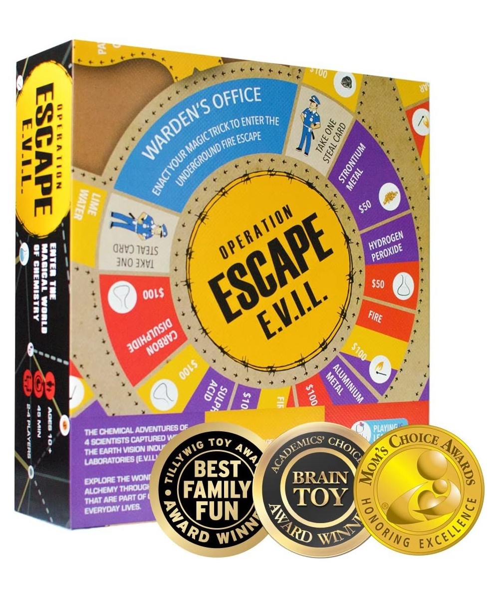 Escape Evil Fun STEM Board Game with Real Science Tricks & Trivia Toy for Girls & Boys $59.61 Educational Science Kits