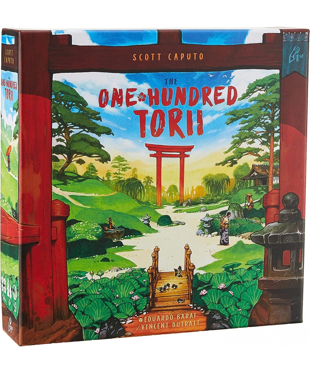 The One Hundred Torii Board Game – A Beautiful Serene Tile-Laying Game in a Japanese Garden for 1-4 Players $64.90 Board Games