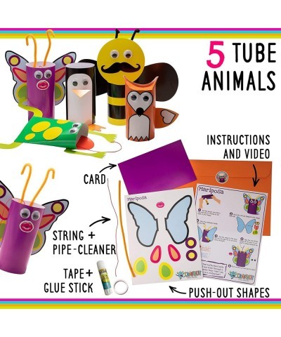 ® Arts and Crafts for Kids - 20 Award-Winning All-Inclusive Fun Toddler Craft Box for Kids - Organized Art Supplies for Kids ...