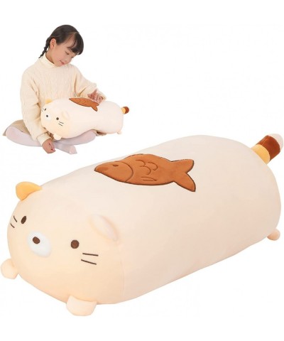 19.6" Cute Big Cat Plush Soft Hugging Pillow Large Fat Cats Stuffed Animals Toy Doll for Kids Birthday Valentine Christmas $4...