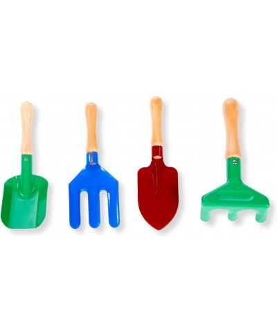 OLYDAUS Kids Gardening Tools Fork Trowel Rake Shovel Children's Garden Yard Farming Tools Sandbox Toys Beach Shovel Sets Gard...