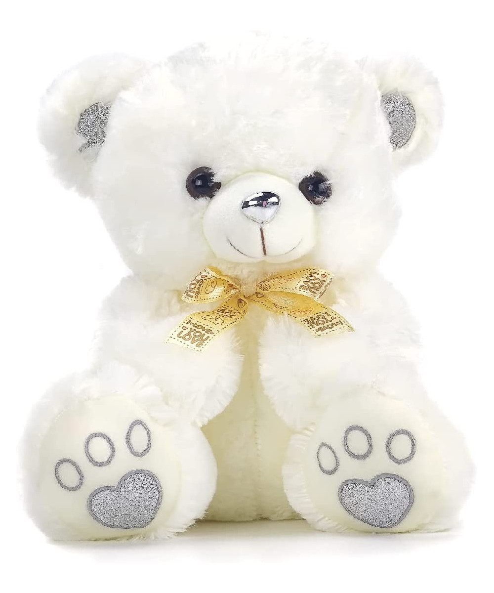 Teddy Bear Stuffed Animals Cute Plush Toys with Footprints Bow-Knot 13.7 inch Soft Small Cuddly Stuffed Plush Teddy Bear $30....