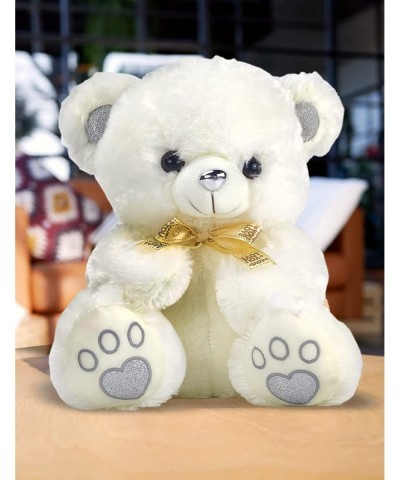 Teddy Bear Stuffed Animals Cute Plush Toys with Footprints Bow-Knot 13.7 inch Soft Small Cuddly Stuffed Plush Teddy Bear $30....