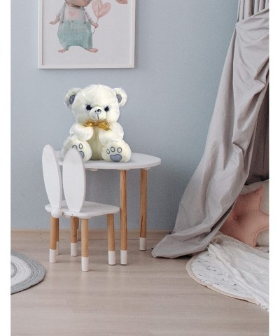 Teddy Bear Stuffed Animals Cute Plush Toys with Footprints Bow-Knot 13.7 inch Soft Small Cuddly Stuffed Plush Teddy Bear $30....