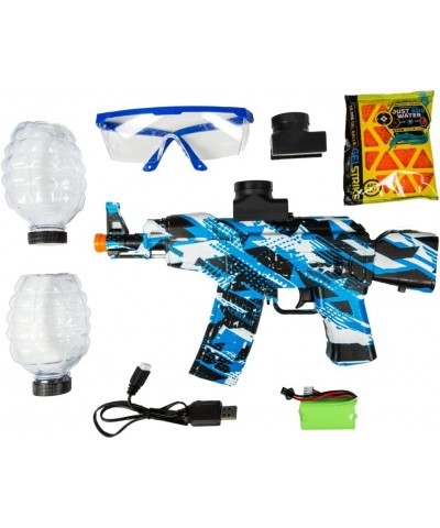 Gel Strike Rapid Blaster - APEX (Blue) Toy Water Blaster Shoots Eco-Friendly Gel Balls - Backyard Fun and Outdoor Games Ages ...